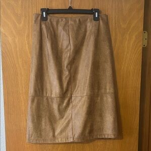 Ruby Rd. Classic Tan Pencil Skirt